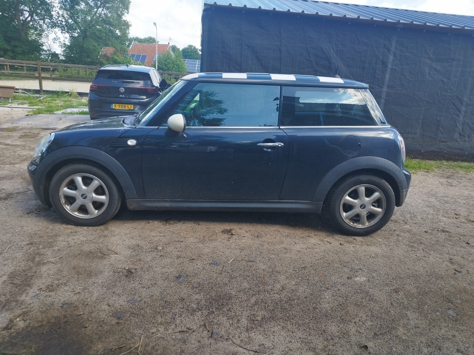 Mini (r56) 1.4 95pk 2008 Zwart, Voorwielaandrijving, 4 stoelen, Origineel Nederlands, 19 km/l