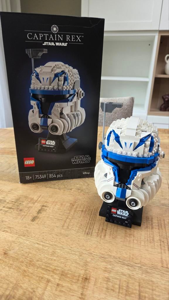 LEGO Star Wars Captain Rex Helm (75349) - Zo goed als nieuw, Compleet, Star Wars, Lego, Ophalen of Verzenden