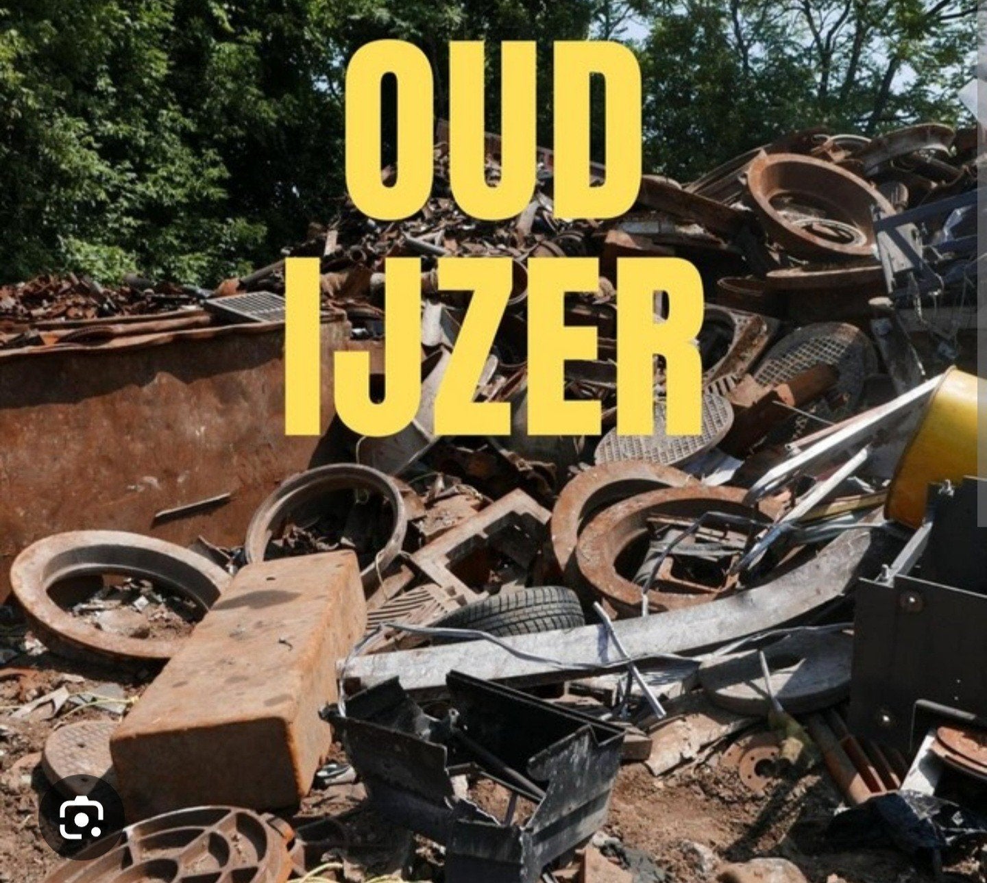 oud ijzer gezocht, Ophalen of Verzenden