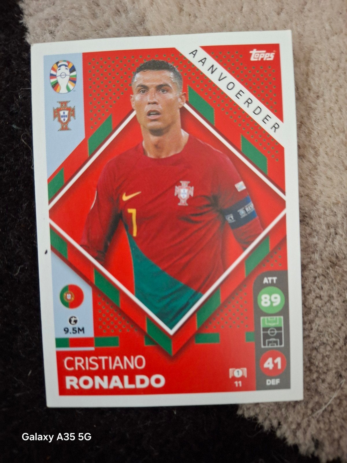 cristiano ronaldo kaart aleen ophalen, Ophalen, Buitenlandse clubs, Poster, Plaatje of Sticker