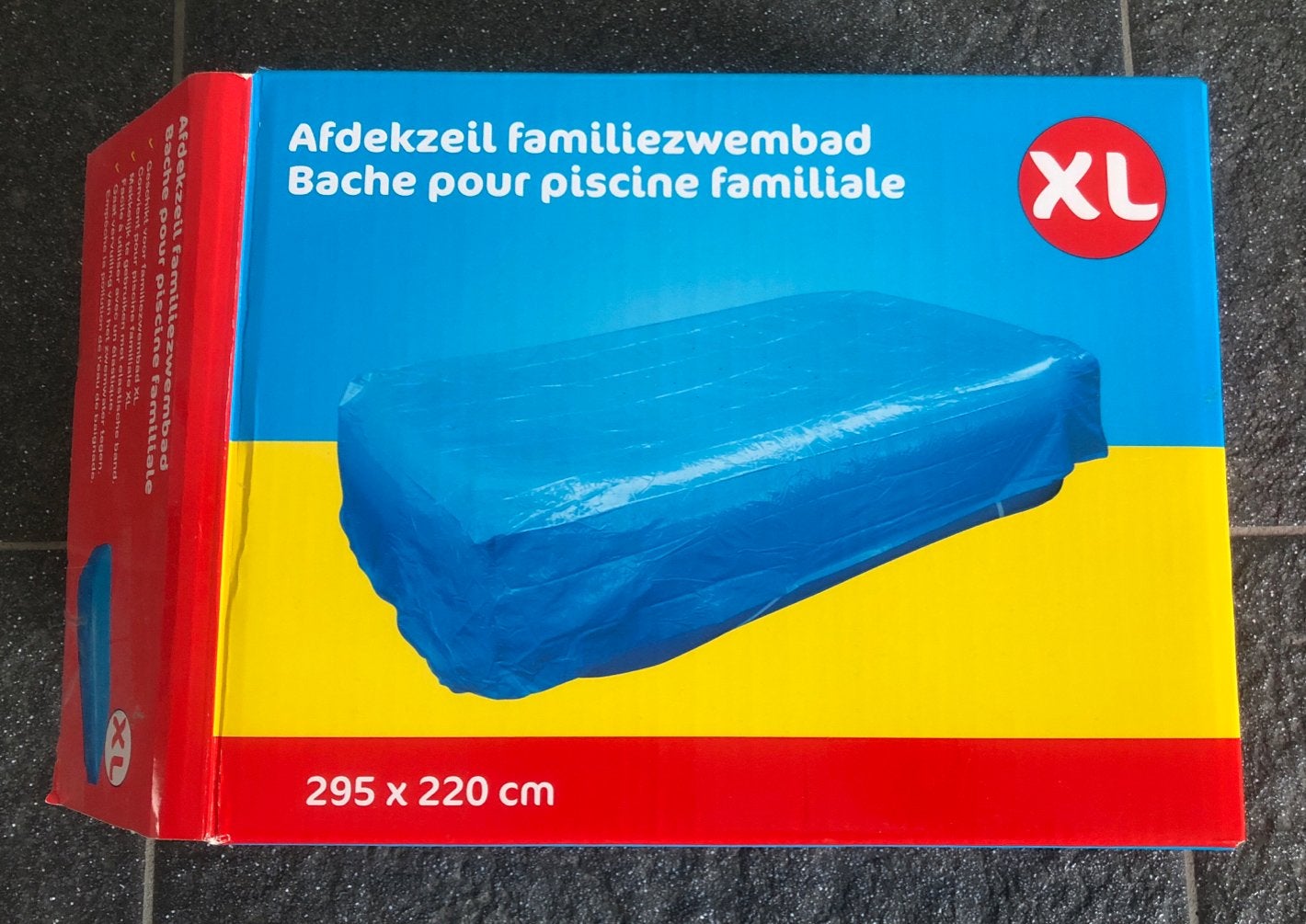 Kruidvat XL Afdekzeil/hoes voor zwembad, Ophalen, Gebruikt, Overige typen, 200 tot 400 cm