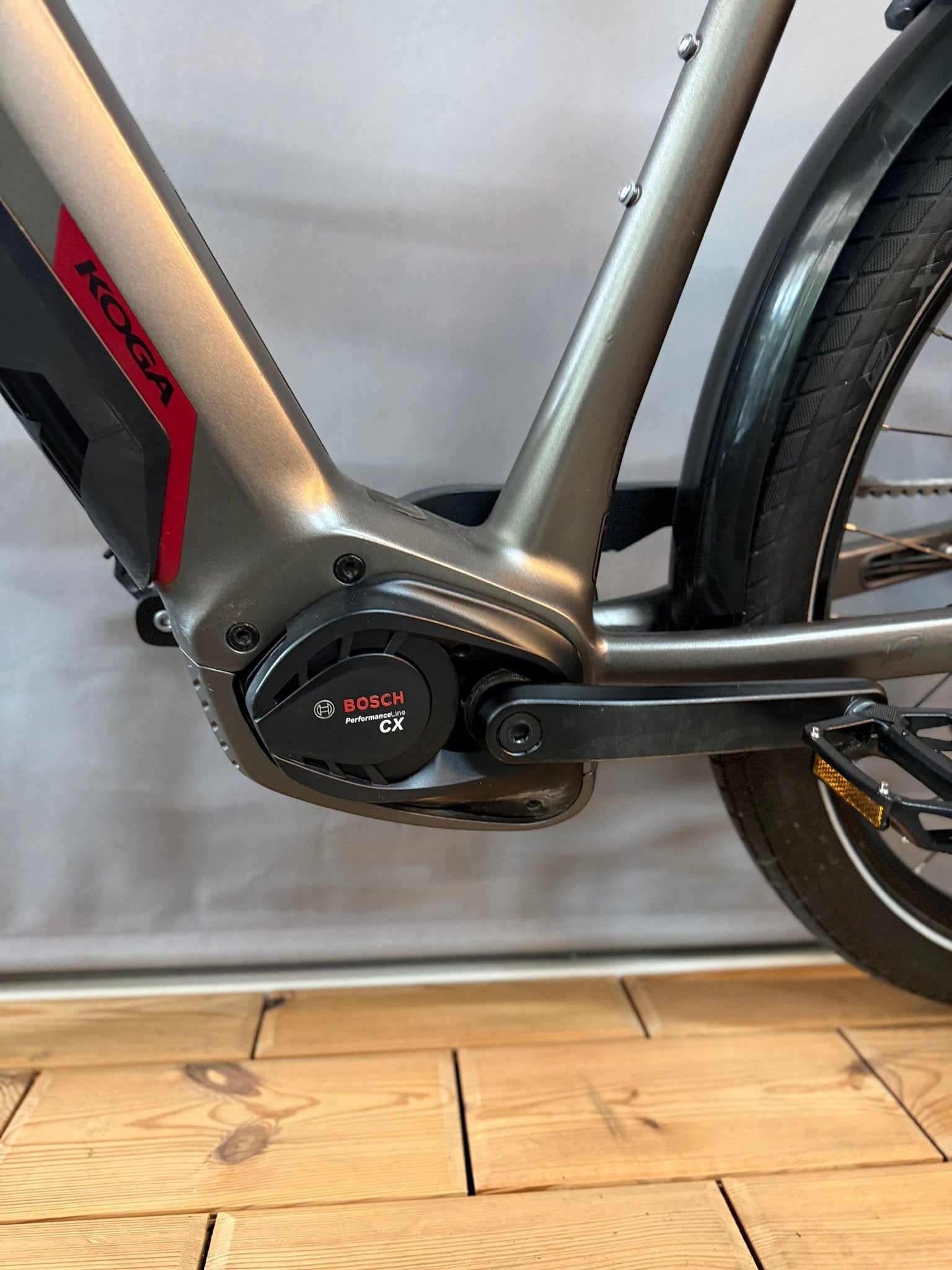 Elektrische herenfiets KOGA PACE B10 BOSCH PERFORMANCE CX, Fietsen en Brommers, -, -, Zo goed als nieuw, 51 tot 55 cm