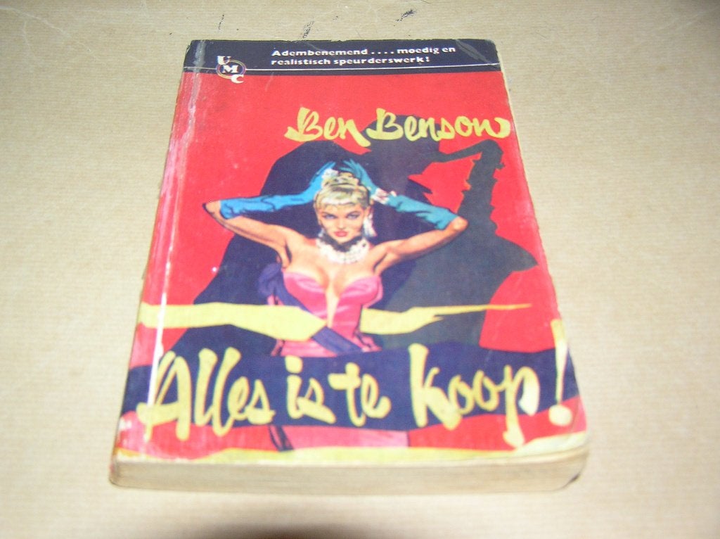 Alles is te koop!- Ben Benson(UMC Real nr.59), Boeken, Ophalen of Verzenden, Gelezen, Ben Benson