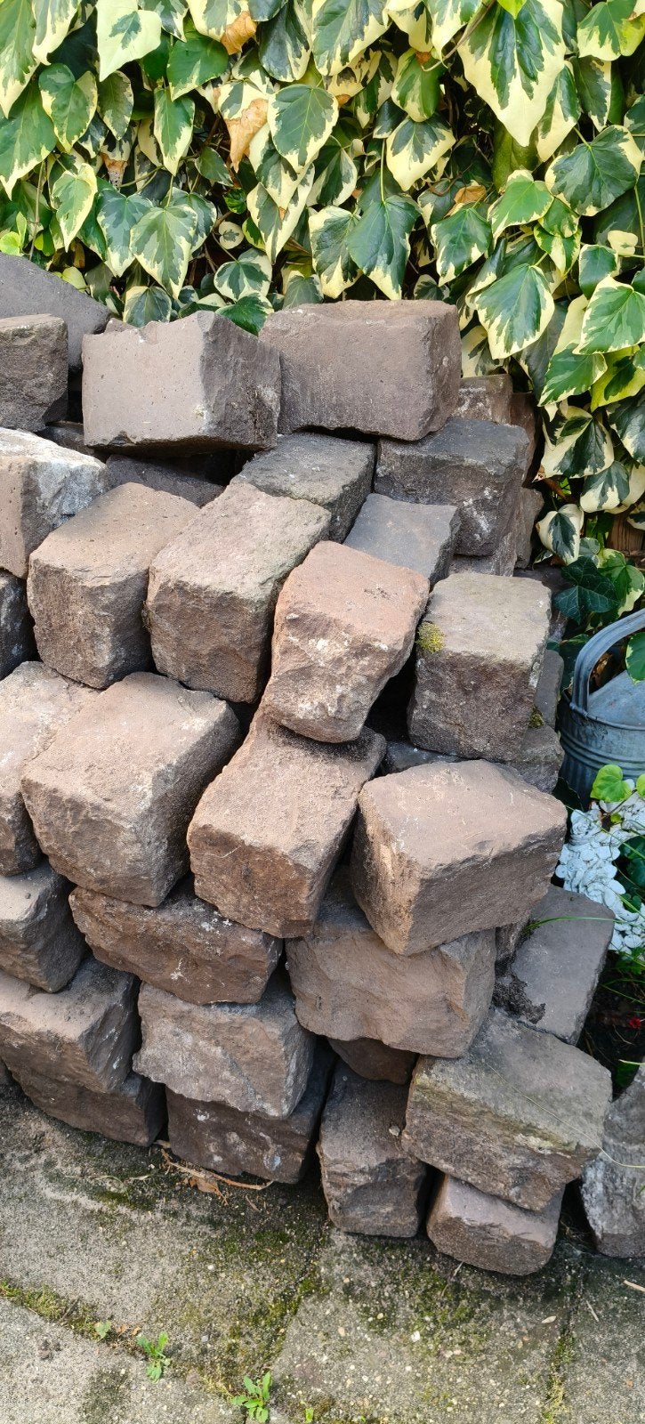 Te koop mooie Basalt keien, Ophalen, Gebruikt, Natuursteen, Overige typen