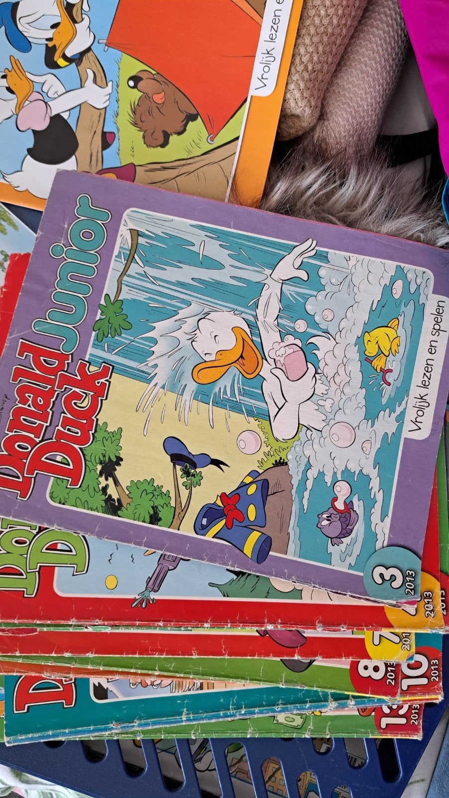 Donald Duck junior serie 2012/2013 en Donald Duck extra, Boeken, Complete serie of reeks, Ophalen, Gelezen, Europa