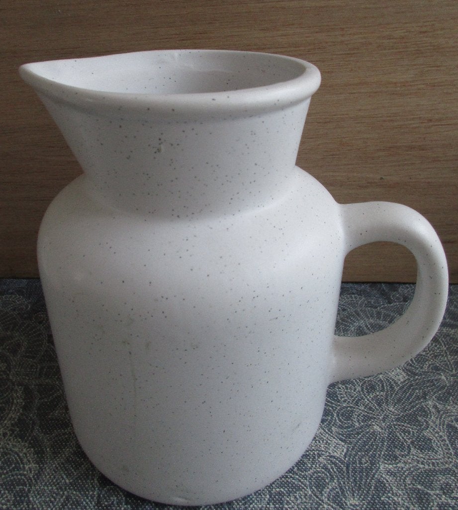 nieuw !! Vaas kruik - wit -18 cm /natuurtinten 13 + 10 cm, Huis en Inrichting, Woonaccessoires | Vazen, Ophalen of Verzenden, Nieuw