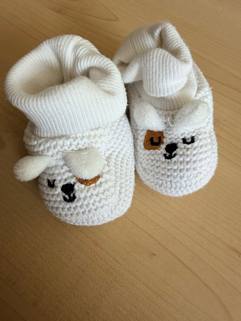 Baby slofjes, Kinderen en Baby's, Babykleding | Schoentjes en Sokjes, Ophalen of Verzenden, Zo goed als nieuw, Jongetje of Meisje