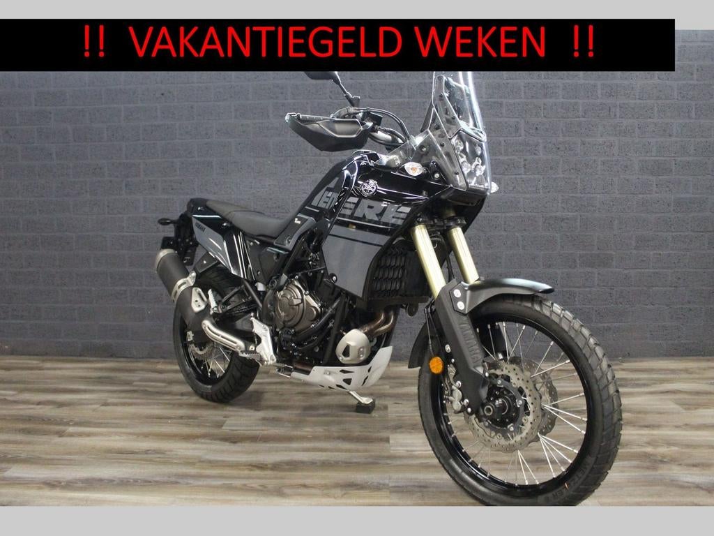 YAMAHA TENERE 700 (bj 2023) 23,213 km 35KW A2 mogelijk, 2 cilinders, Bedrijf, Onbekend, Overig