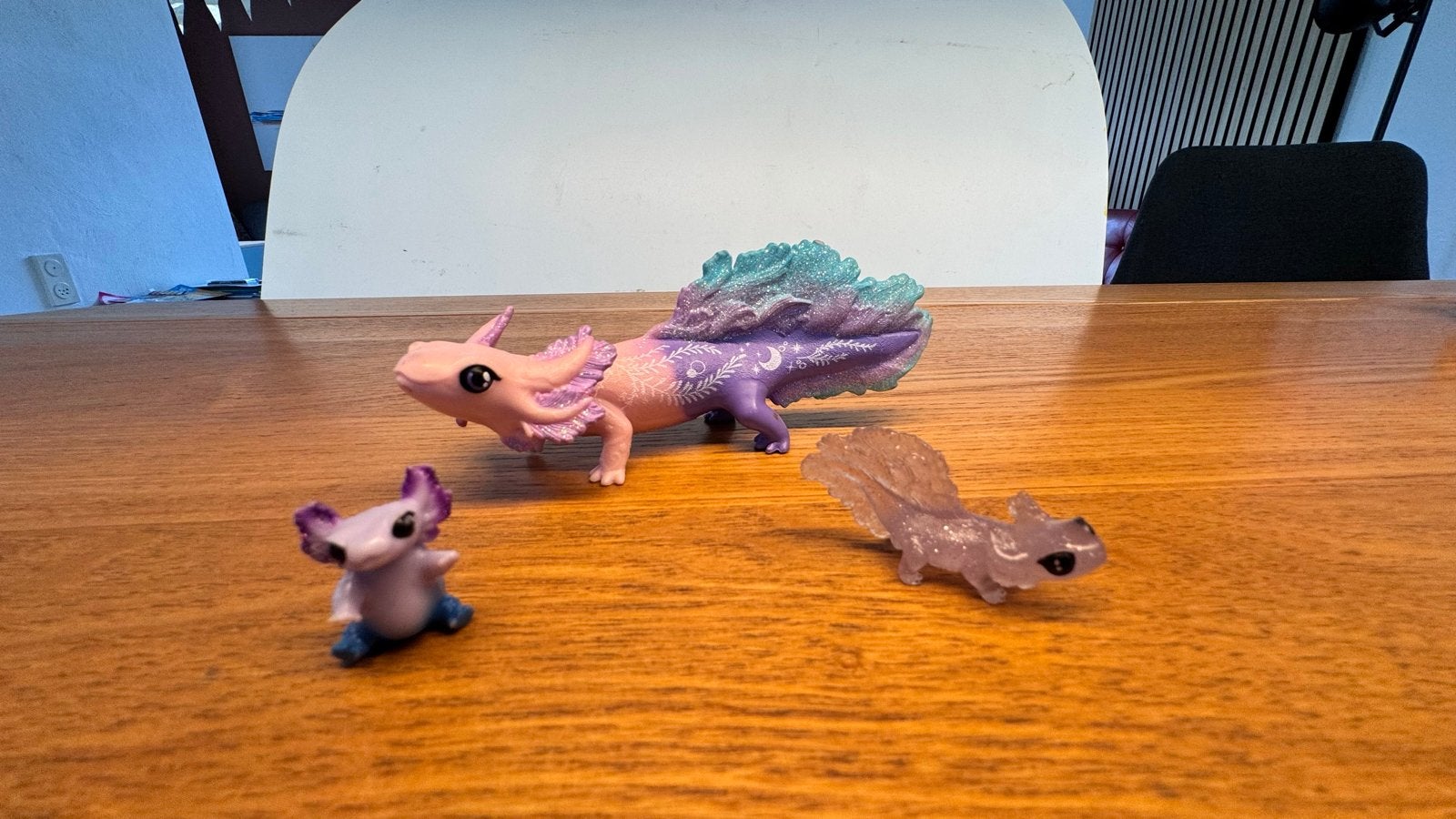 Bayala Axolotls  - Set van 3 (licht beschadigd) Schleich, Ophalen of Verzenden, Gebruikt