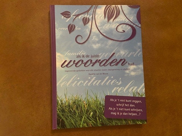 als ik de juiste woorden had - Daniel van de Wouw, Ophalen of Verzenden, Zo goed als nieuw