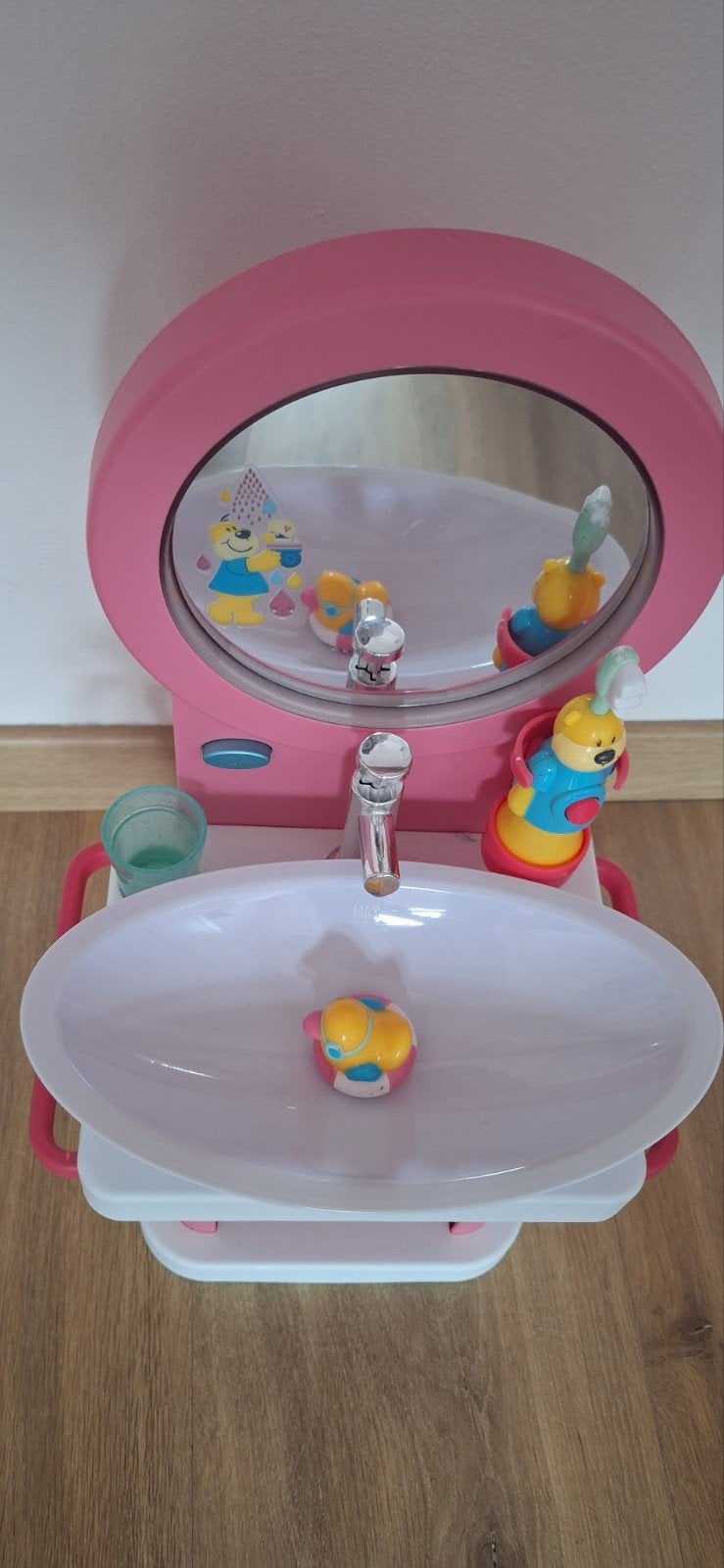 Baby Born wastafel met geluid, Ophalen of Verzenden, Gebruikt, Babypop