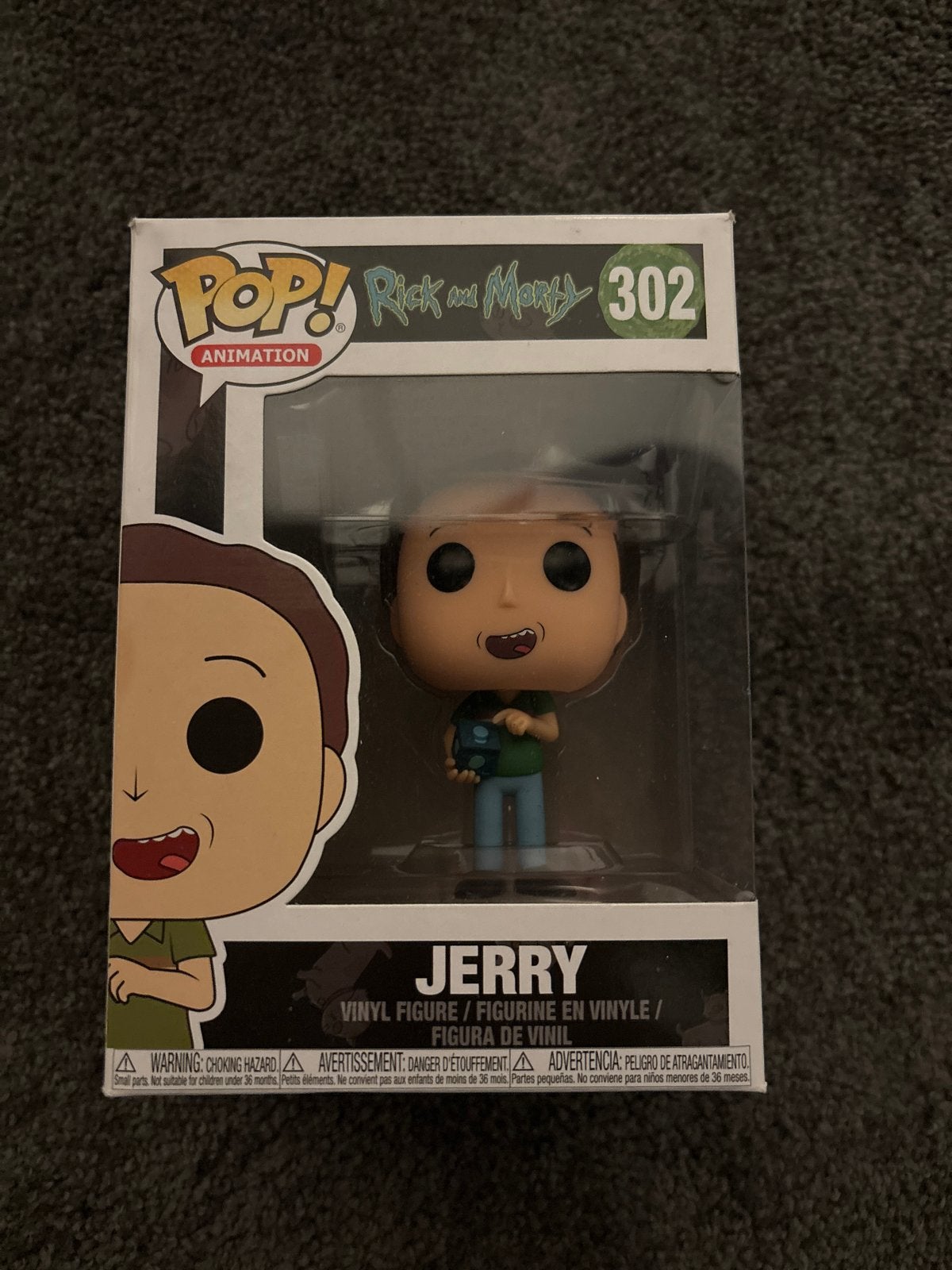 Funko Pop! Rick and Morty - Jerry #302, Ophalen of Verzenden, Nieuw