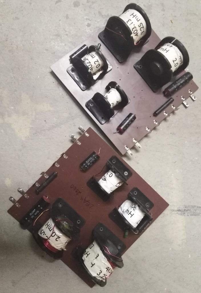 2x LEAK Luidspreker Zachte Luidspreker Luidsprekerkast