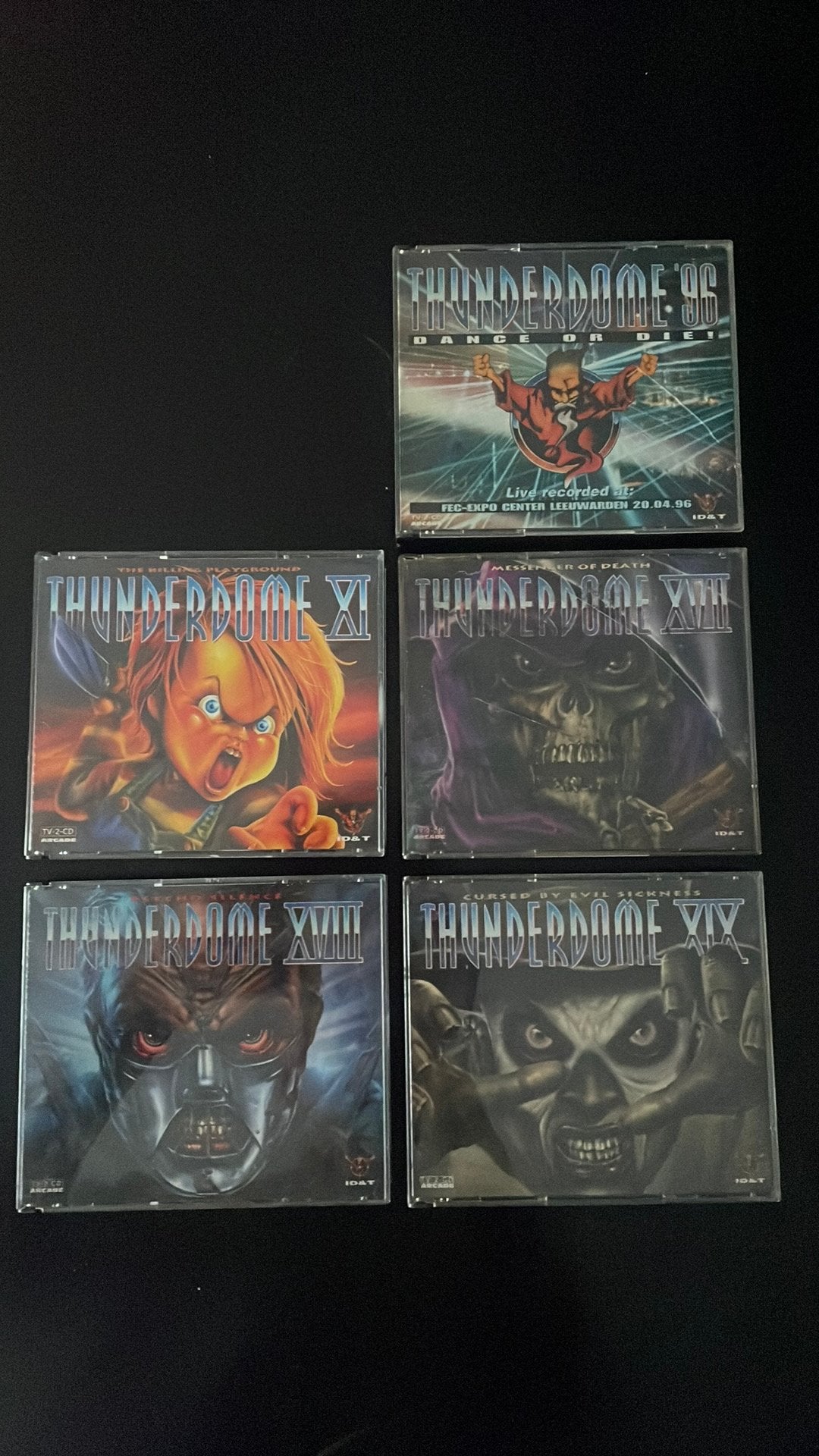 5 X Thunderdome Dubbel CD, Cd's en Dvd's, Ophalen of Verzenden, Gebruikt