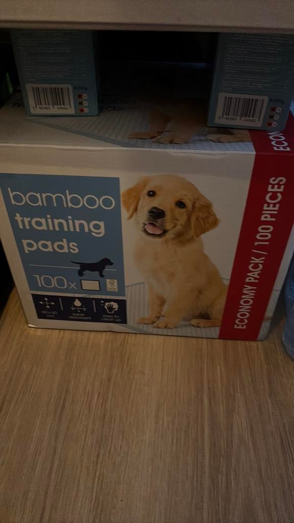 Puppy pads, Ophalen, Zo goed als nieuw