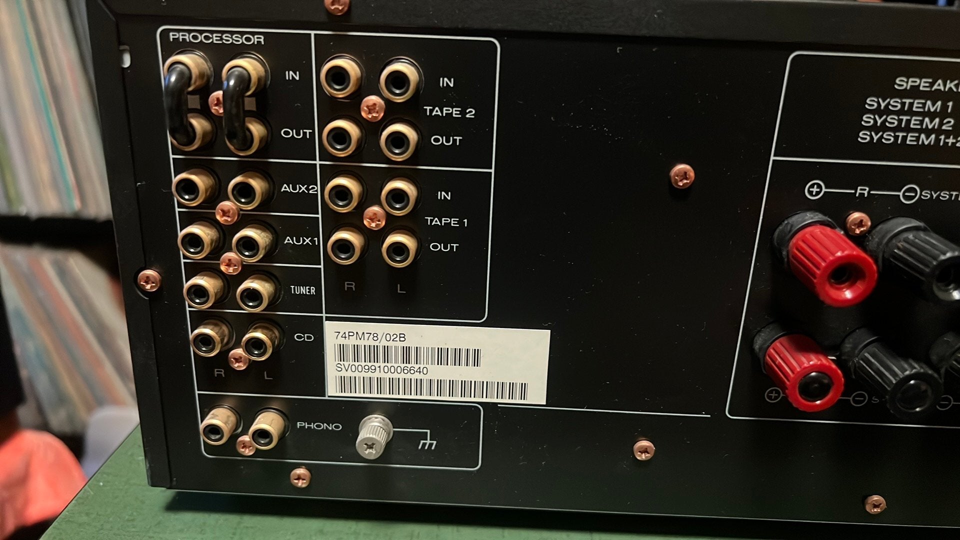 Marantz PM 78 geintergeerde vetsterker, Marantz, Gebruikt, Ophalen of Verzenden, Marantz straat japan