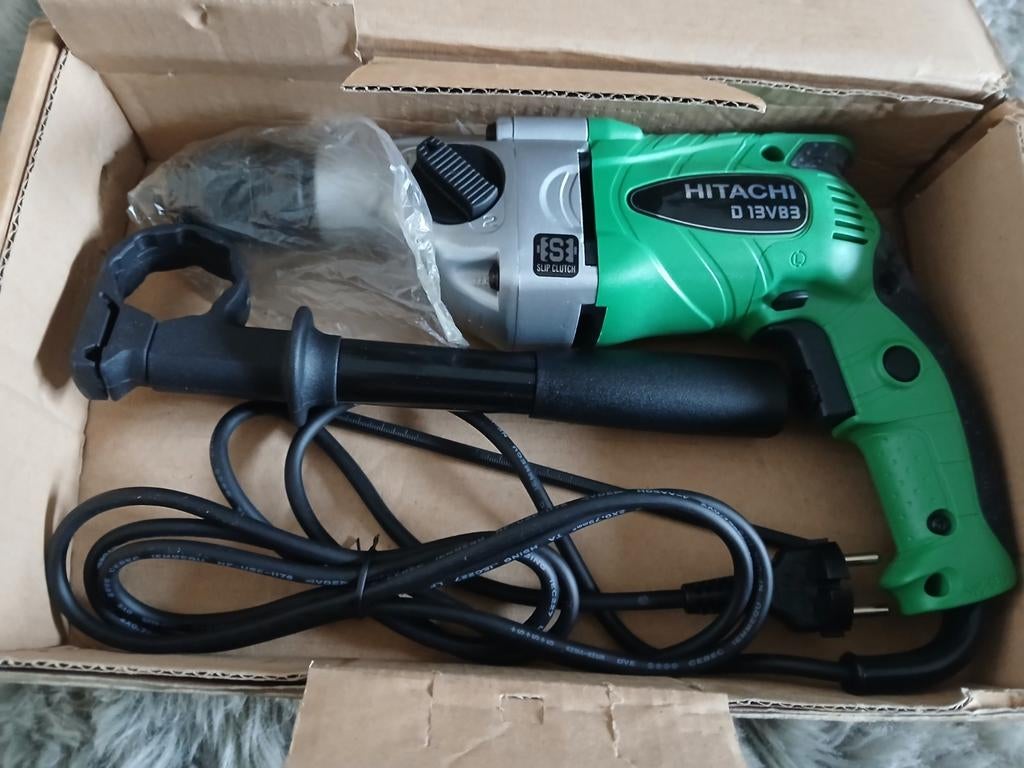 Hitachi boormachine D13VE3, Ophalen of Verzenden, Nieuw, Boormachine