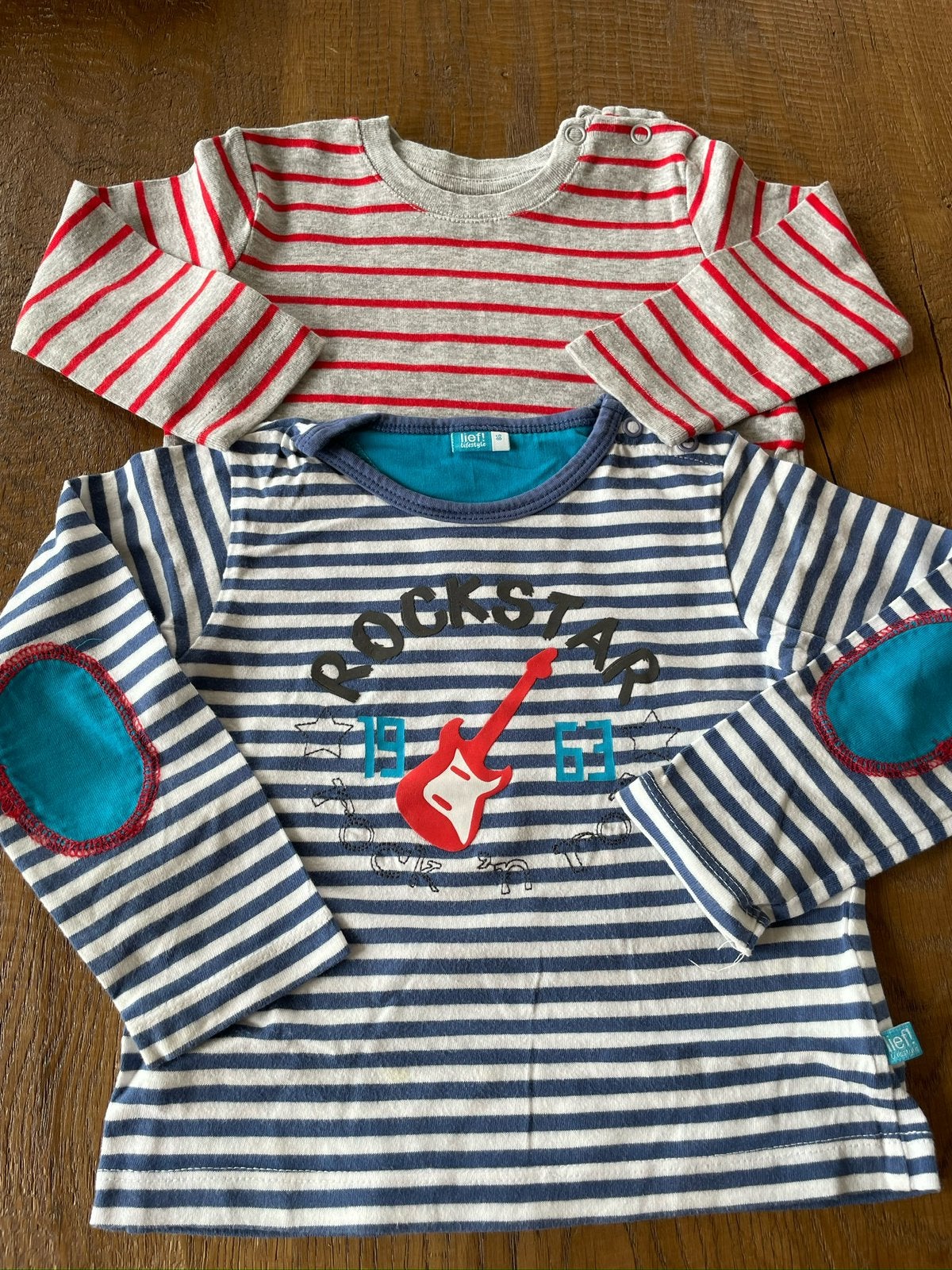 Espirit en Lief!  Maat 80 totaal 2, Ophalen of Verzenden, Zo goed als nieuw, Jongetje, Shirtje of Longsleeve