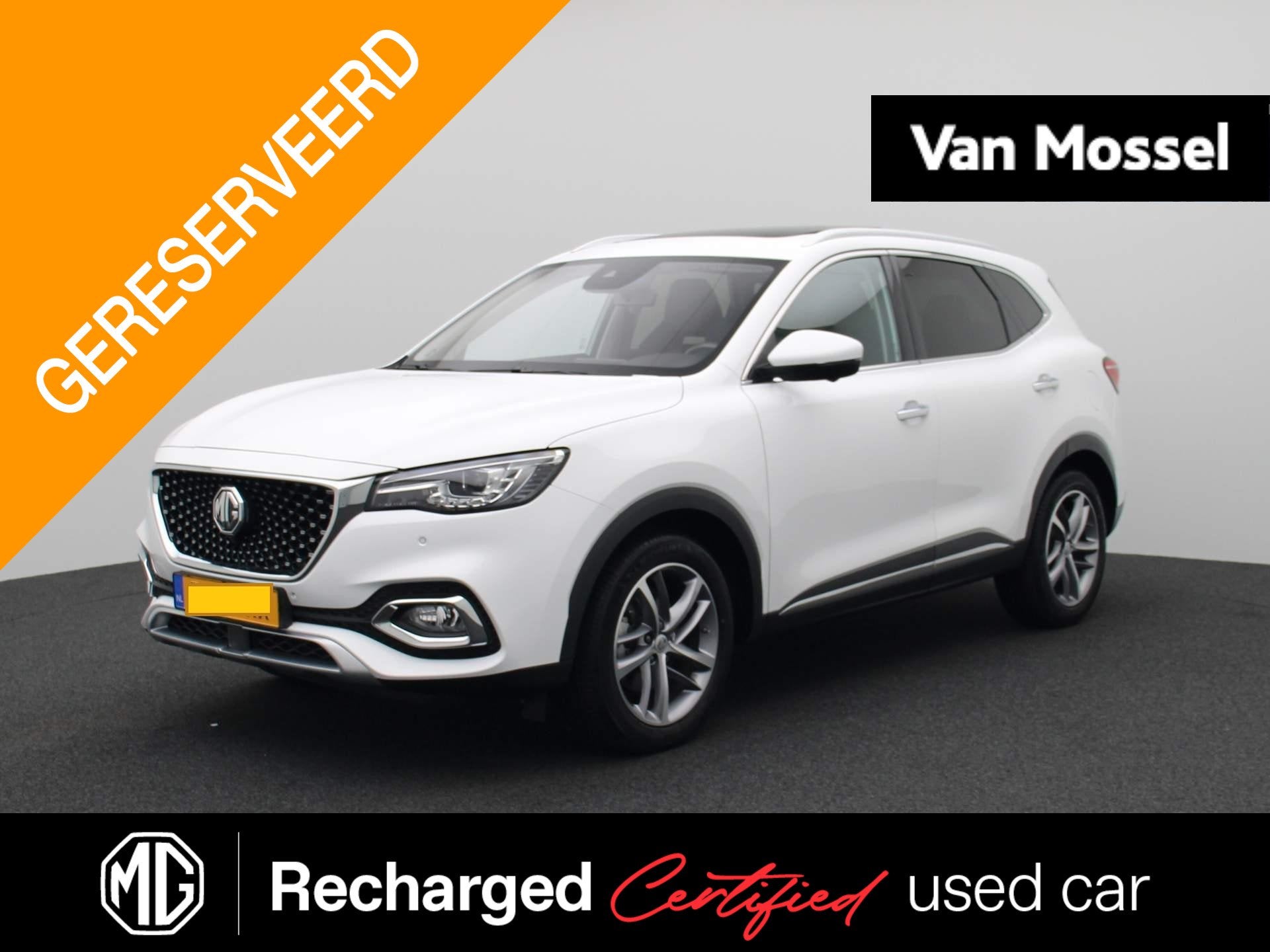 MG EHS 1.5 TGDI PHEV Aut. Luxury | Panoramadak | Navi | Lede, Auto's, 4 cilinders, 258 pk, Wit, Bedrijf