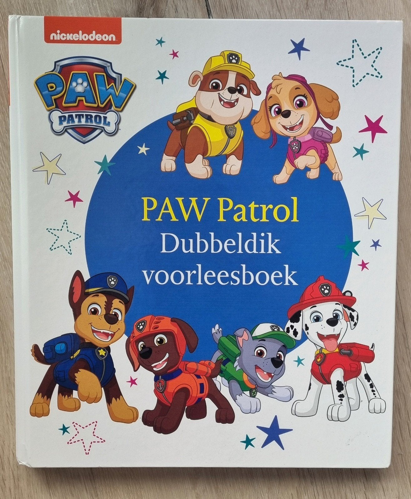 PAW Patrol Dubbeldik voorleesboek - Zo goed als nieuw, Ophalen of Verzenden