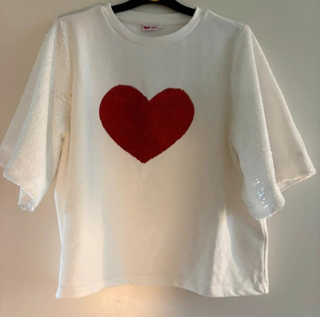 JBC K3 Originals Shirt met Hart en Pailletten, Maat 46/48 (XL) of groter, Nieuw, Ophalen of Verzenden, Korte mouw