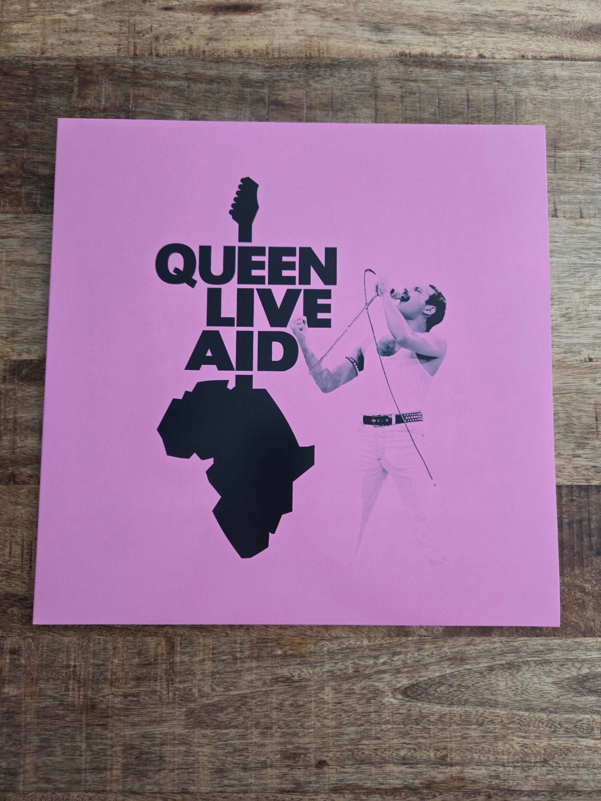 Lp Queen live aid album, Ophalen of Verzenden, Zo goed als nieuw, 12 inch