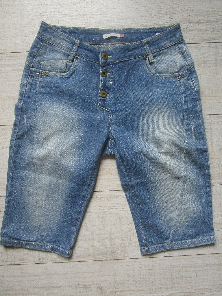 Capri spijkerbroek BONAPARTE mt 36/38, Nieuw, W28 - W29 (confectie 36), Bonaparte, Verzenden