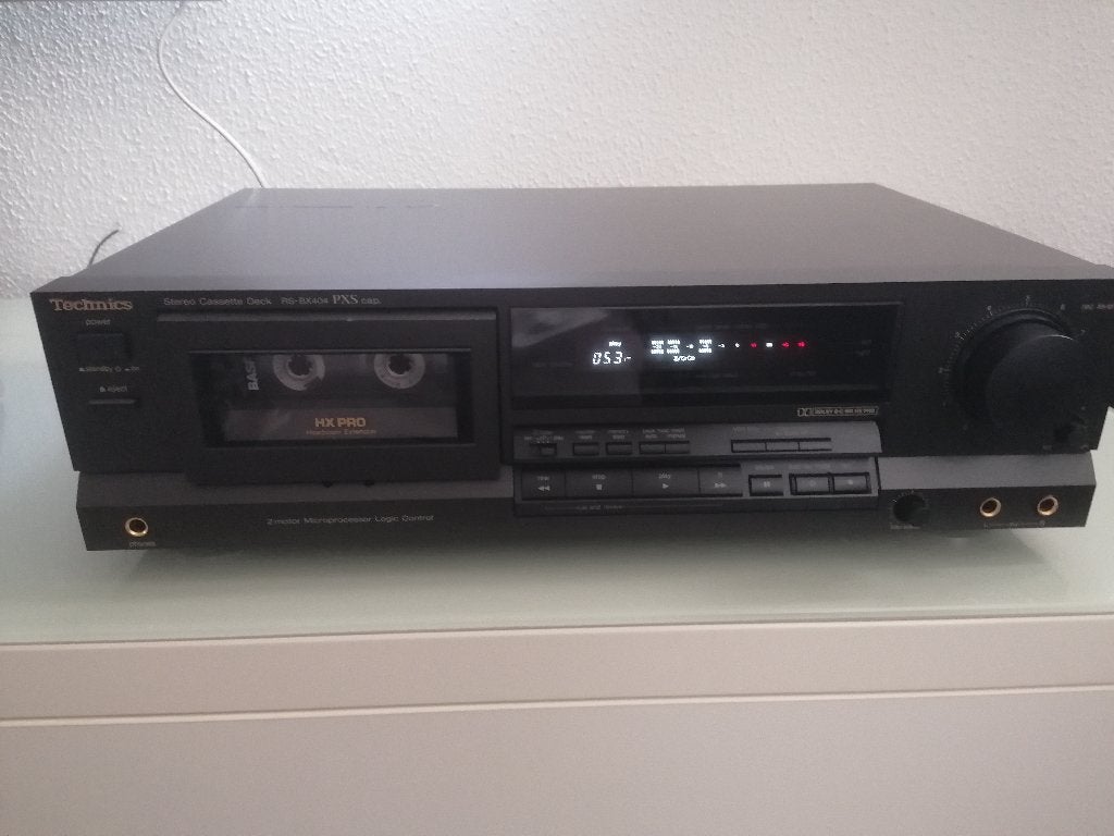 Technics RS-BX404, cassette deck, Ophalen, Enkel, Overige merken, Tiptoetsen