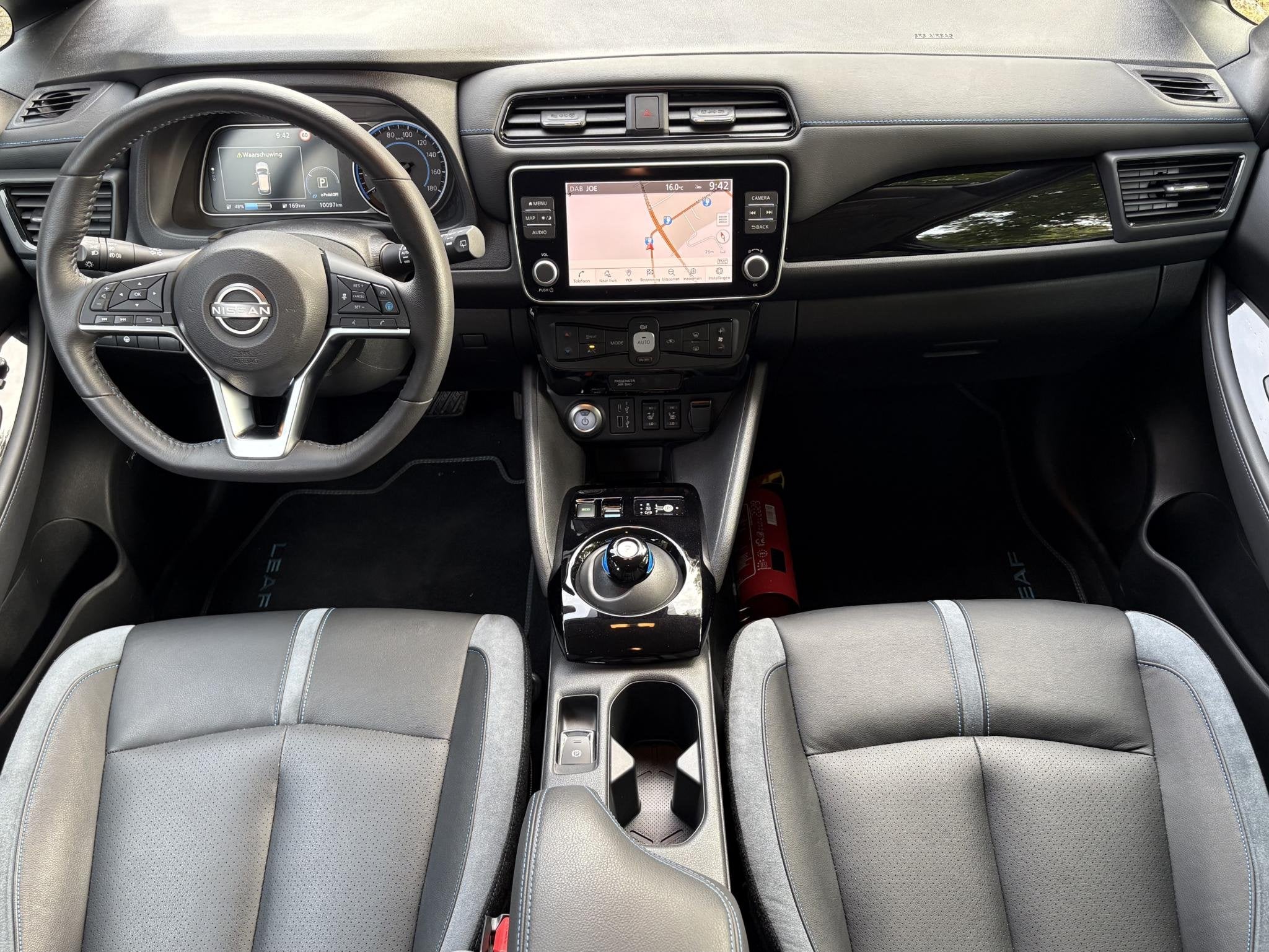 Nissan LEAF e+ Tekna 62 kWh / SOH 93% / Navigatie / Apple Ca, Lichtsensor, Gebruikt, 62 kWh, 385 km