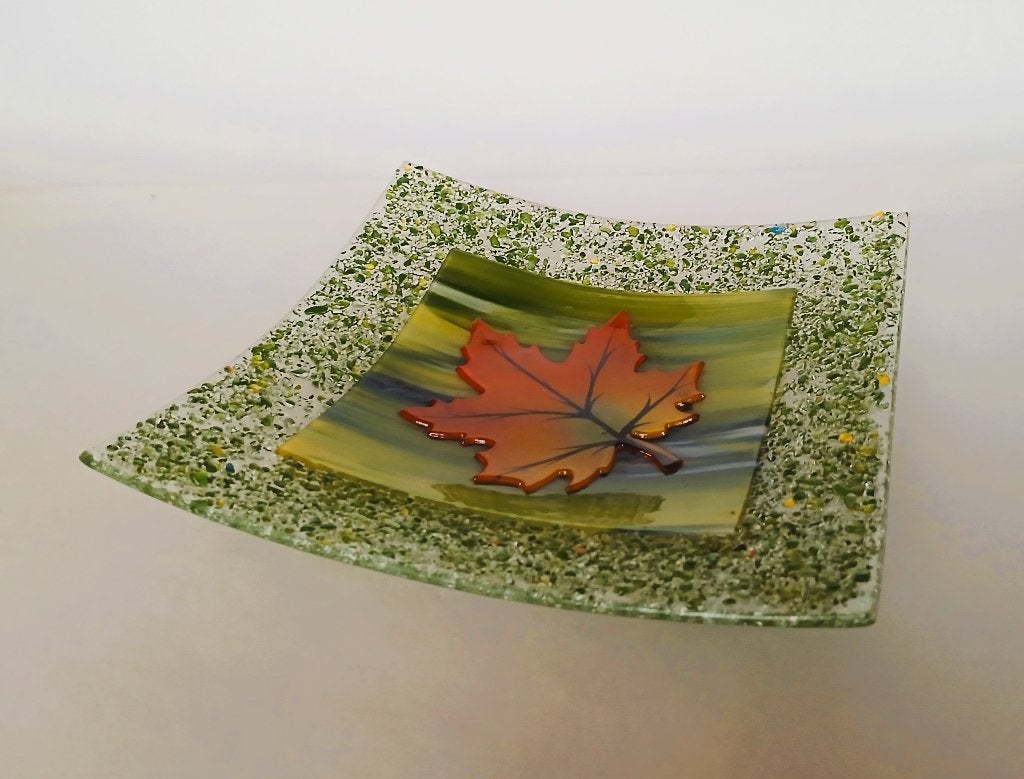 Kleurrijke Schaal Handcrafted Zümrüt, Ophalen of Verzenden