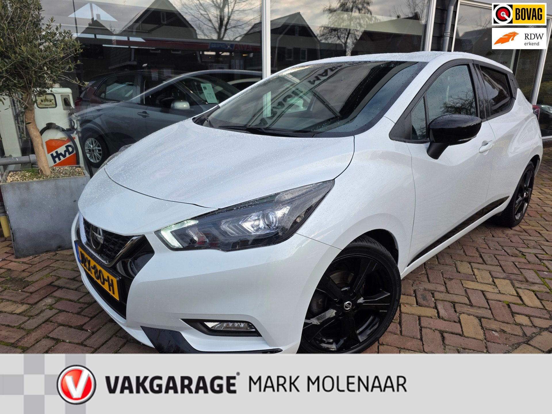 Nissan Micra 1.0 IG-T N-Sport,parelmoer kleurbose in hoofdst, Auto's, 1043 kg, Gebruikt, Wit, 3 cilinders
