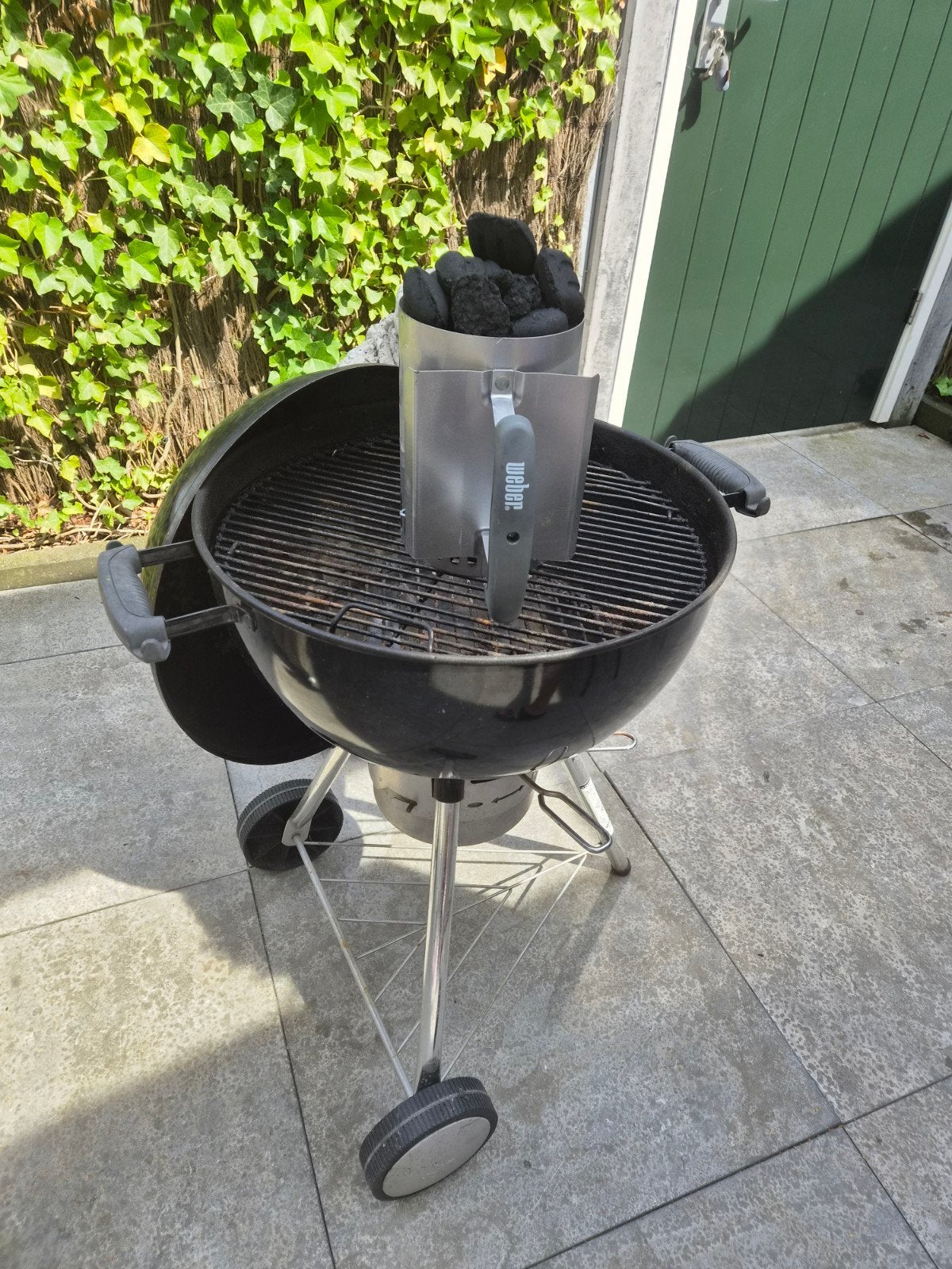 Bbq groot weber, Ophalen of Verzenden, Gebruikt