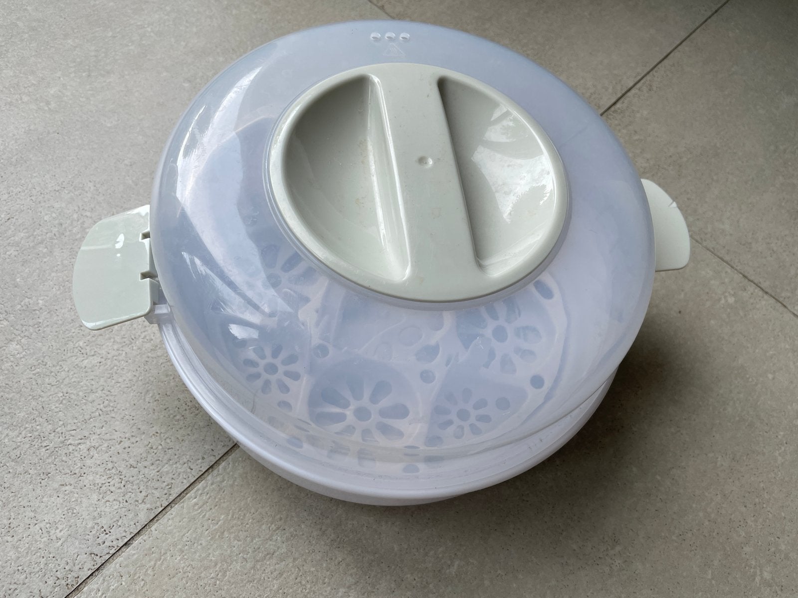 Alecto BW-04 Magnetron Sterilisator - BPA-vrij, Kinderen en Baby's, Sterilisator, Ophalen of Verzenden, BPA-vrij, Gebruikt