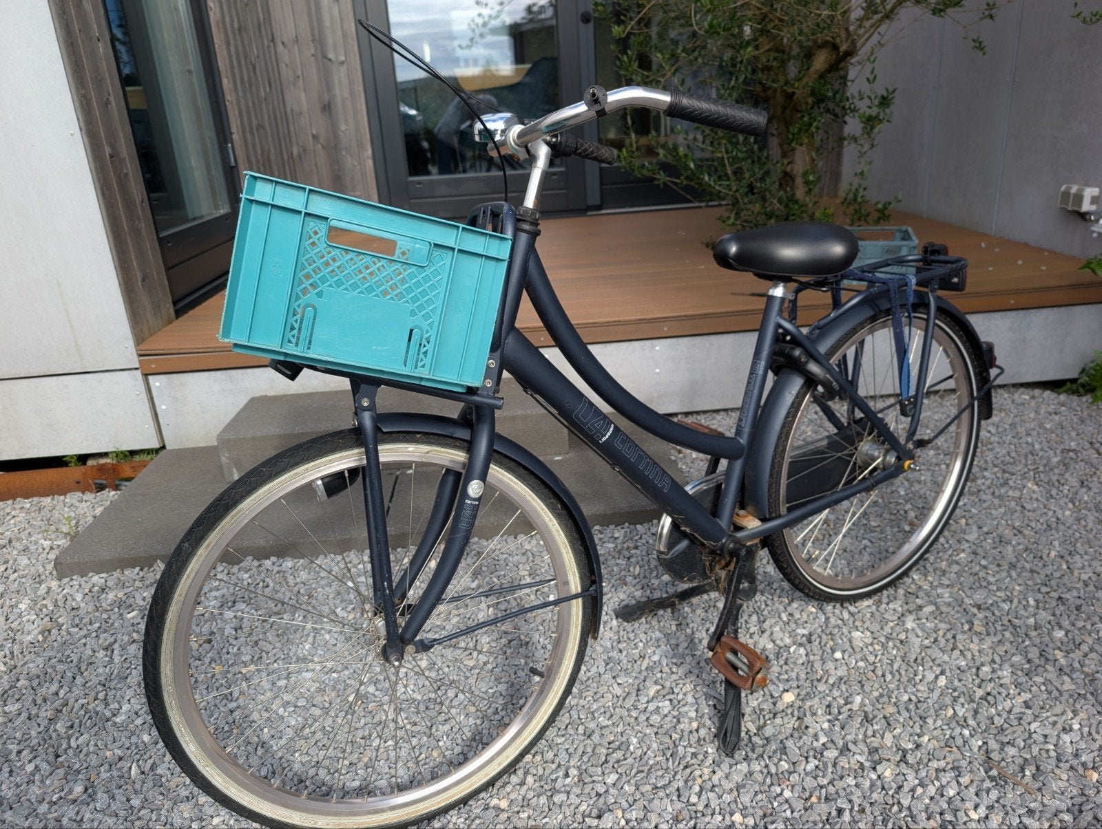 Cortina Meisjesfiets 24 inch met versnellingen, Terugtraprem, Gebruikt, Versnellingen, Cortina