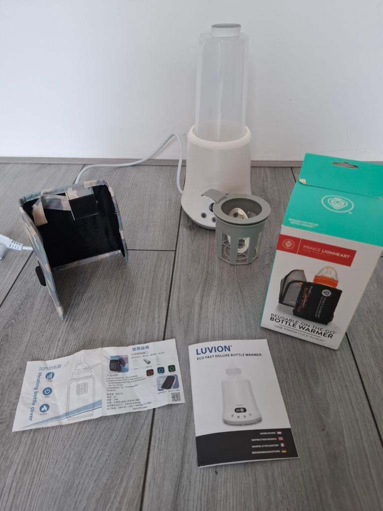 ​Complete Bottle Warmer Set: Home, Portable & Travel (Click-, Ophalen, Zo goed als nieuw