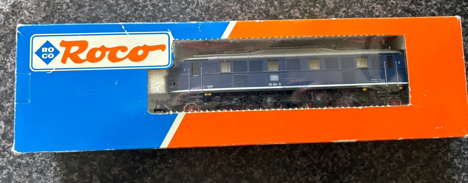 Roco 43431 H0 Elek.locomotief BR 118 024-9 Blauw Digitaal, Gebruikt, Ophalen of Verzenden, Roco, Gelijkstroom