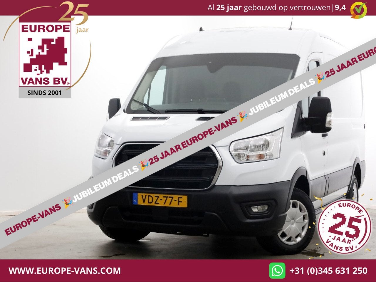 Ford Transit 2.0 TDCI L2H2 Trend Airco/Navi/Camera 01-2020, Auto's, Voorwielaandrijving, Dealer onderhouden, 15 km/l, Euro 6