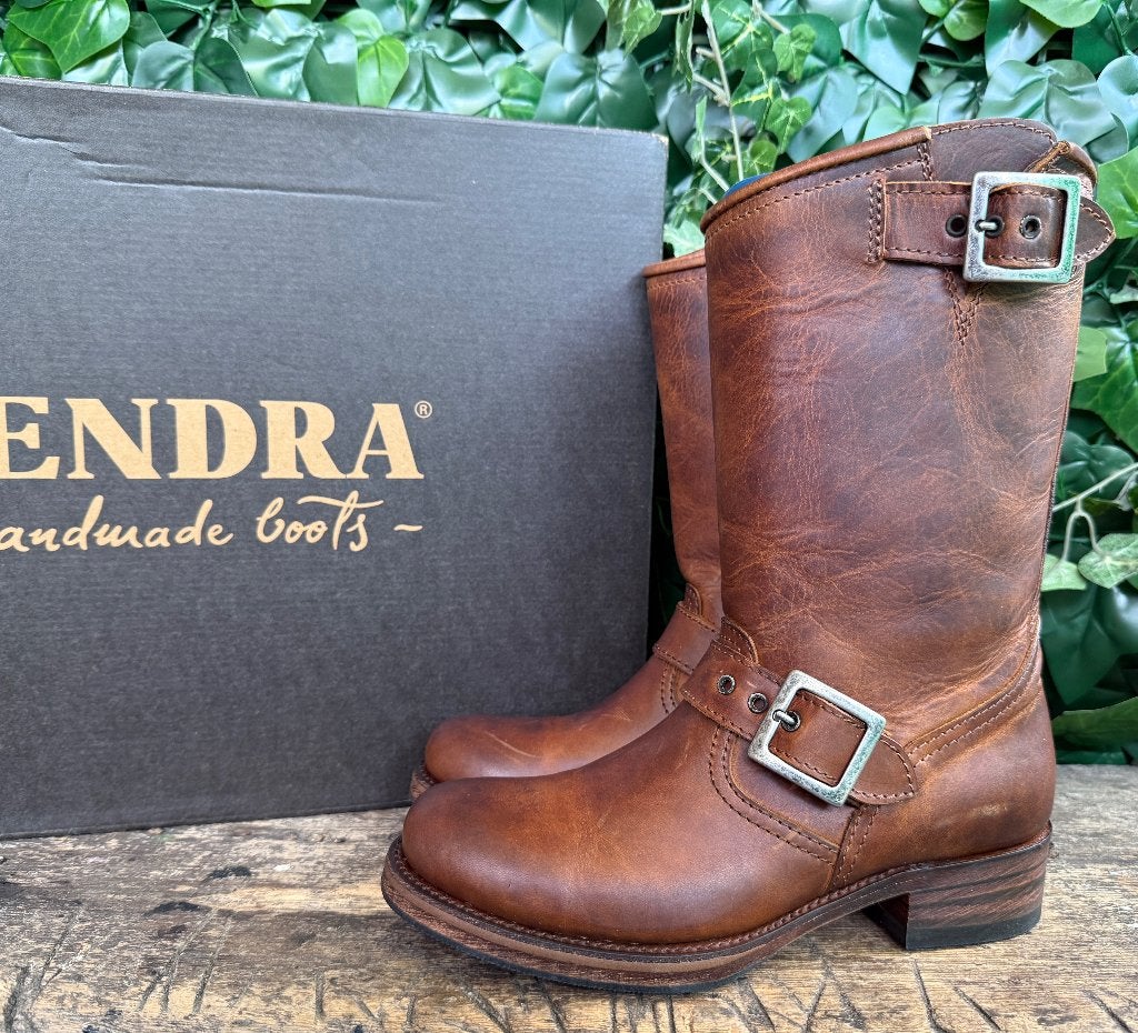 Nieuwe prachtige biker boots van sendra maat 37, Bruin, Nieuw, Ophalen of Verzenden, Sendra