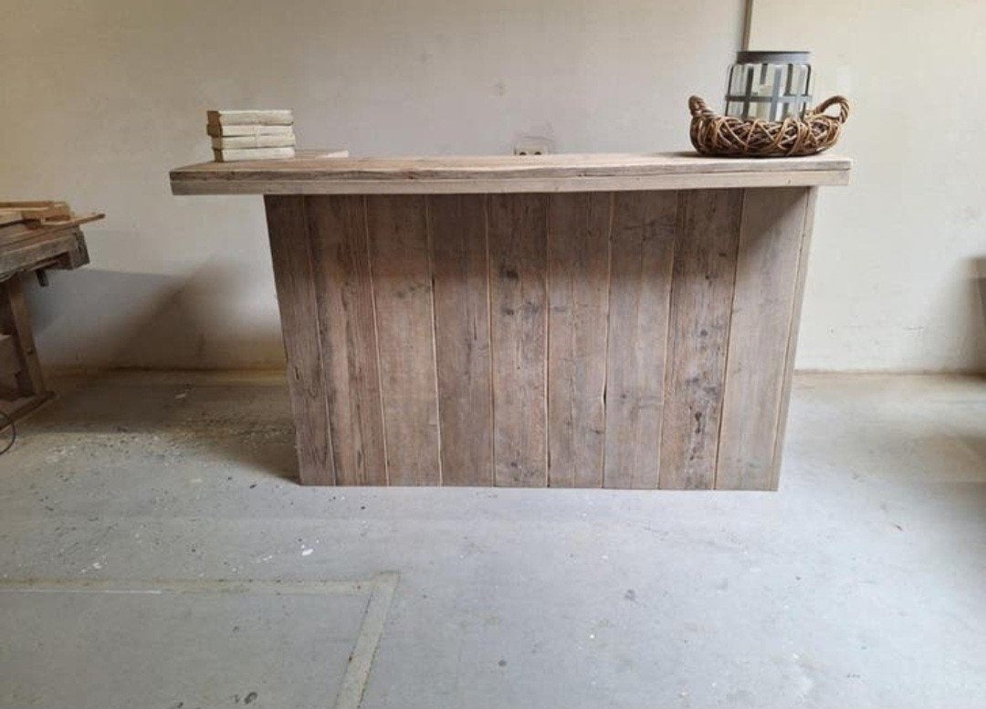 Borrel Cocktail bar tuinbar steigerhout douglas buitenbar, Huis en Inrichting, Barren, Ophalen of Verzenden