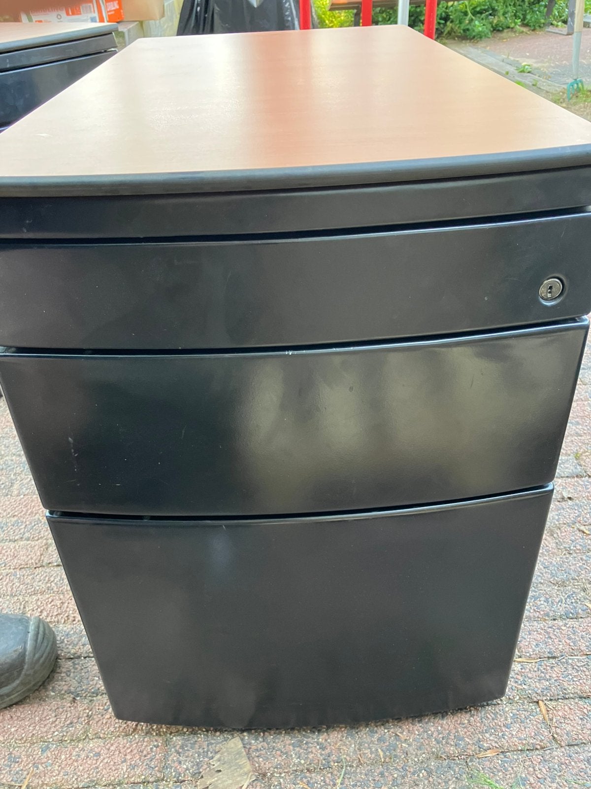 Ladeblokken kantoor, Huis en Inrichting, Ophalen, Minder dan 50 cm, Gebruikt, Overige materialen