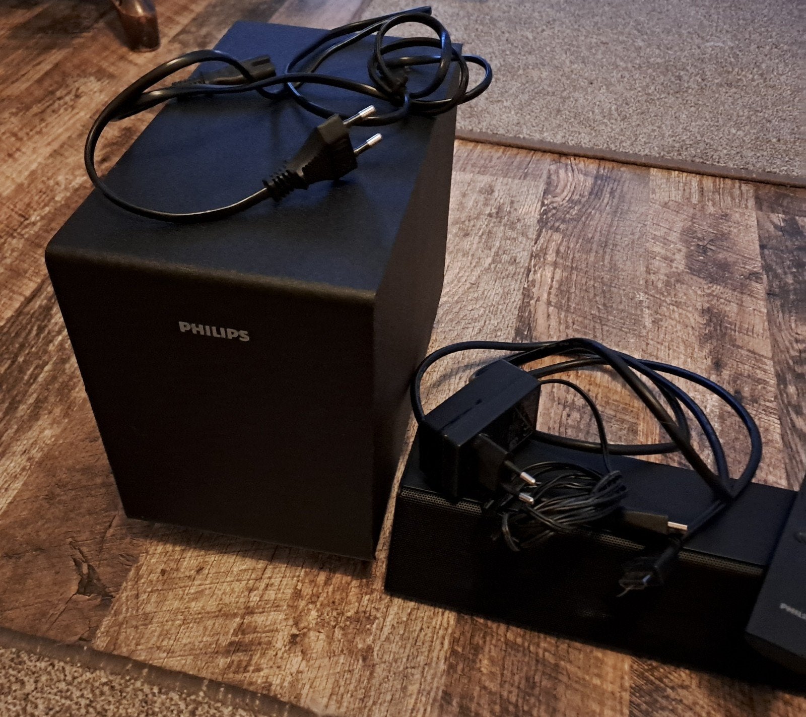 Philips TAB5305/12 Soundbar 2.1 met Draadloze Subwoofer, Ophalen, Bluetooth, Zo goed als nieuw