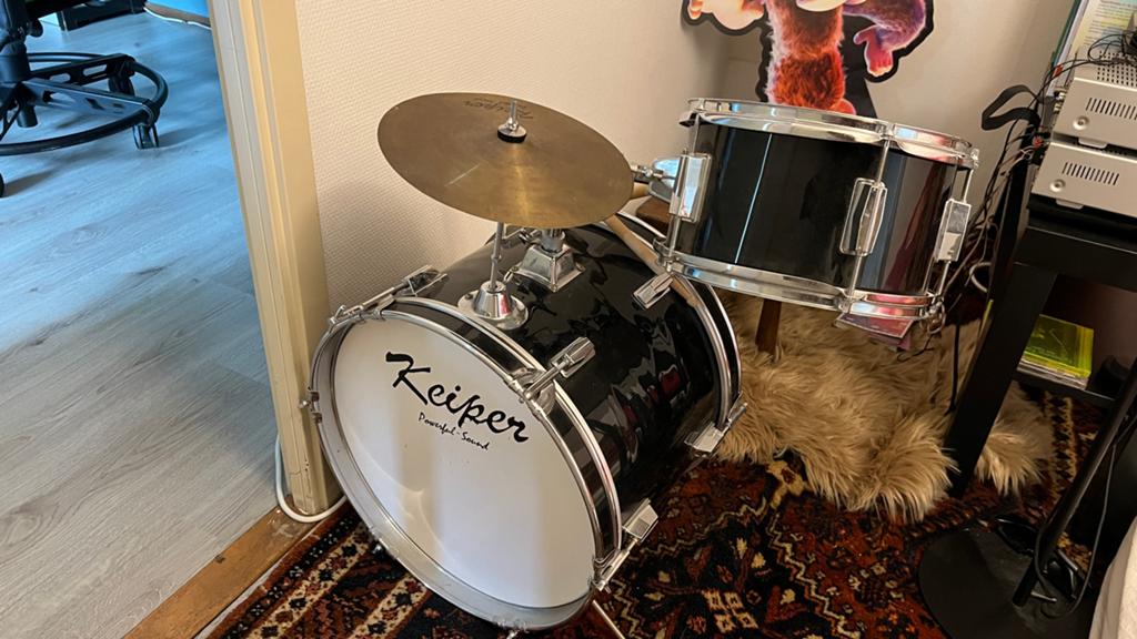 Keiper drumstel voor beginners, Ophalen, Gebruikt, Overige merken