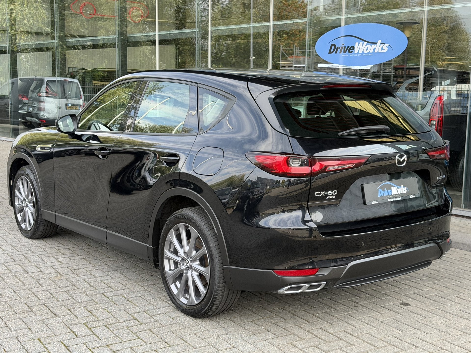 Mazda CX-60 2.5 e-SkyActiv PHEV Exclusive | HUD | Winter-pak, Auto's, Automaat, Dealer onderhouden, Stof, Gebruikt