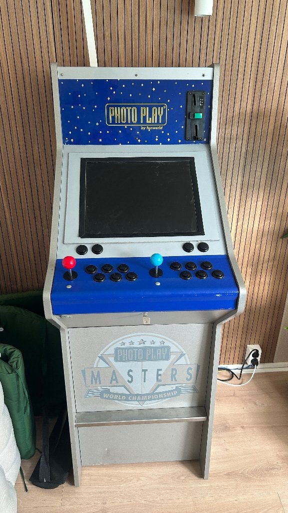 Retro arcadekast met 1000+ games, Euro, Ophalen, Gebruikt