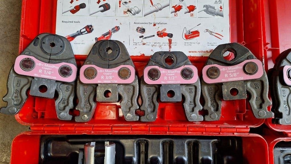 Rothenberger Romax Compact TT perstang met 8 bekken, ,, Ophalen of Verzenden, Zo goed als nieuw, ,