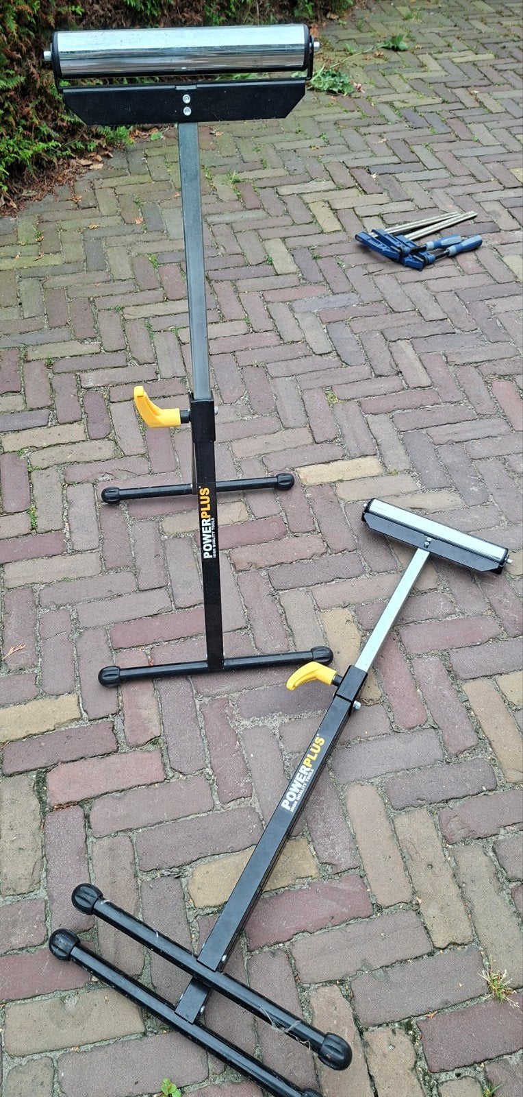 Powerplus Roller Support Stand - Werkbank Ondersteuning, Doe-het-zelf en Verbouw, Gereedschap | Handgereedschap, Ophalen of Verzenden