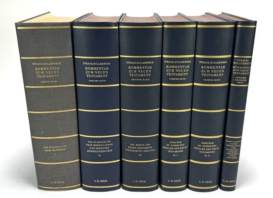 282. Kommentar zum Neuen Testament, 6-delig, 1974-1978, Ophalen