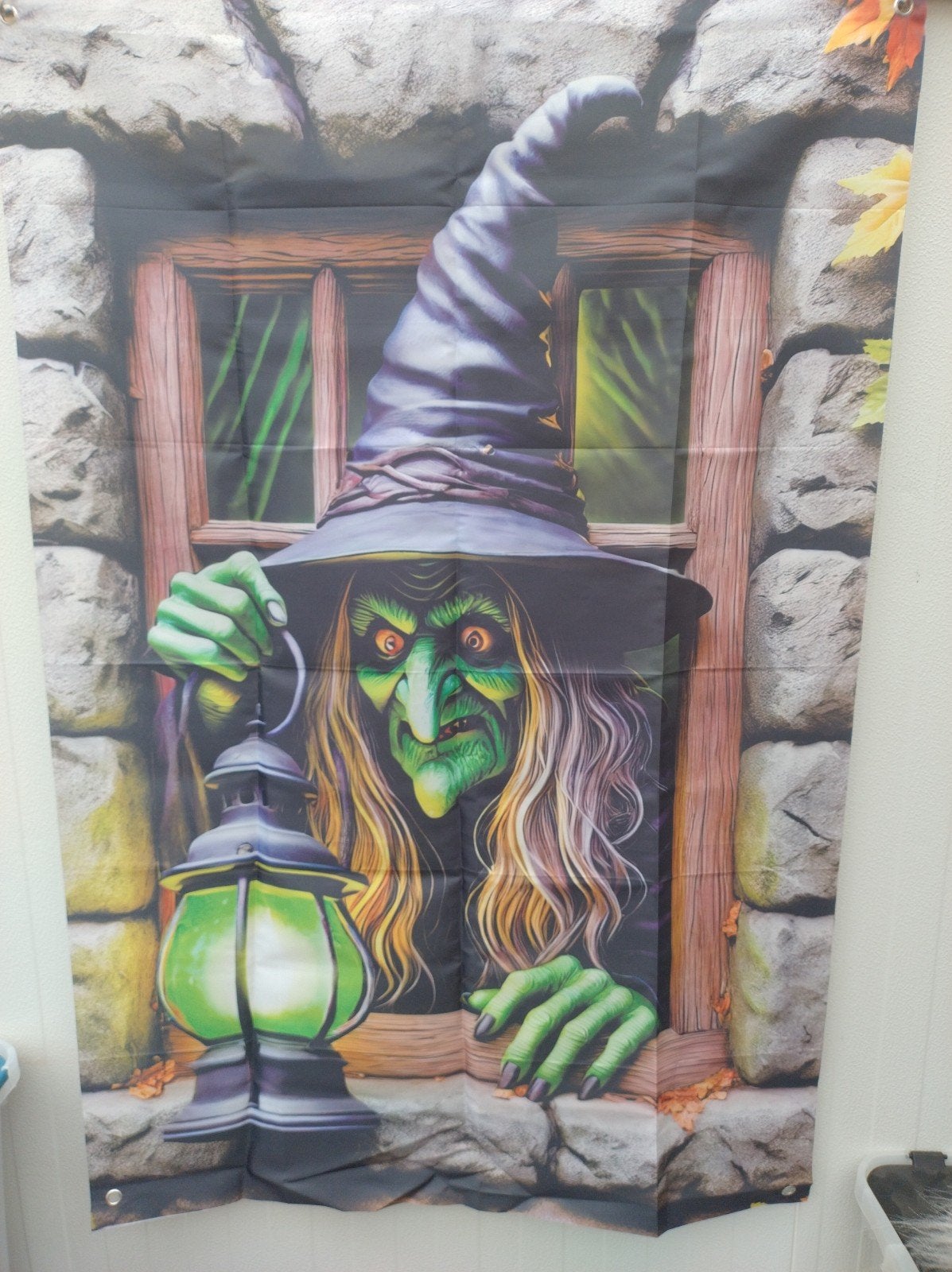 Heksen raambanner - Halloween decoratie, Ophalen, Gebruikt, Versiering, Halloween of Griezel