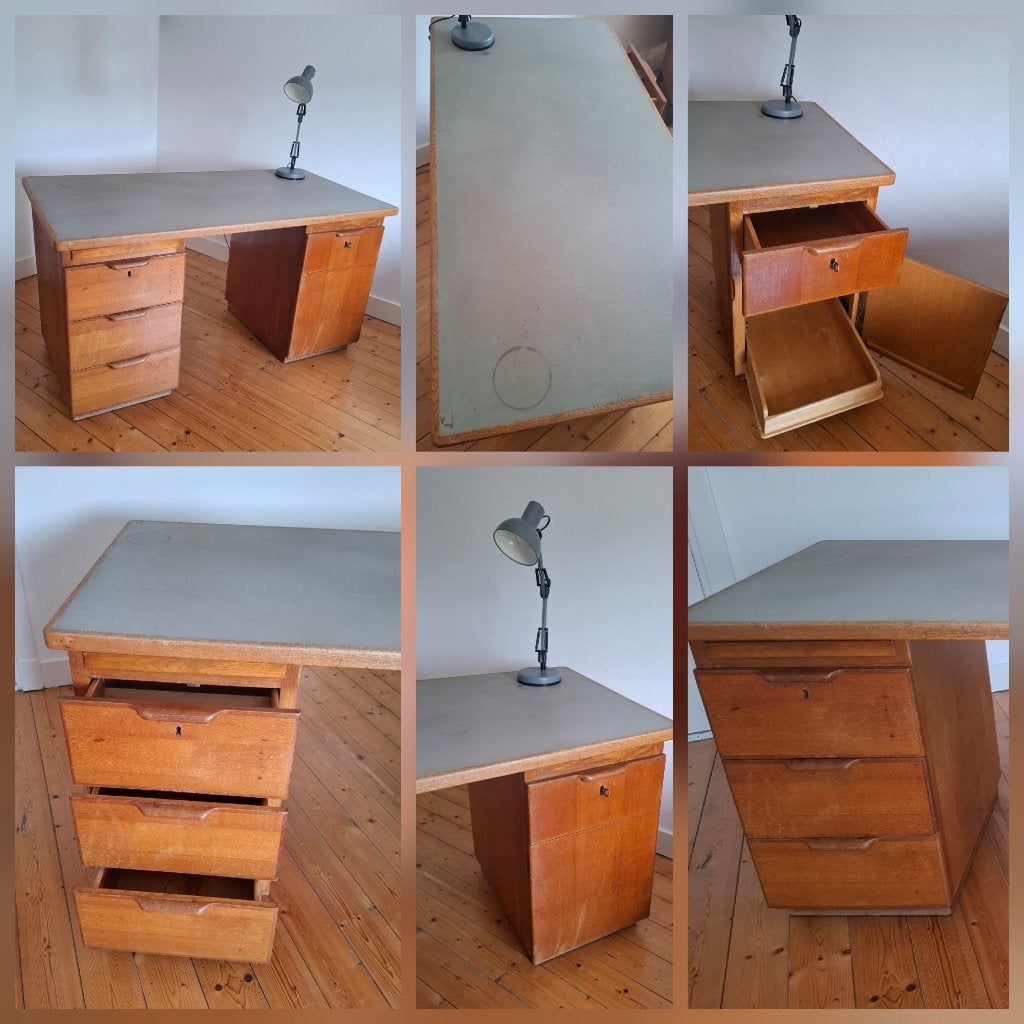 Vintage philips bureau, Ophalen, Gebruikt