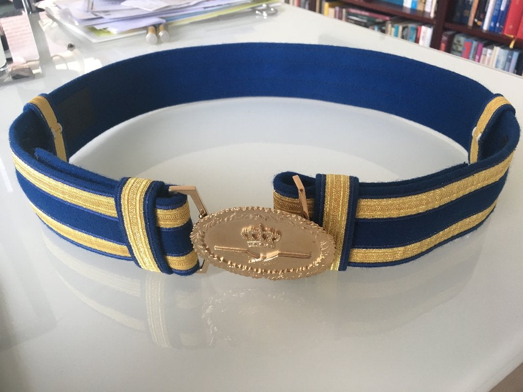 Riem ceremonieel KLu, Ophalen of Verzenden, Luchtmacht, Nederland, Kunstobject